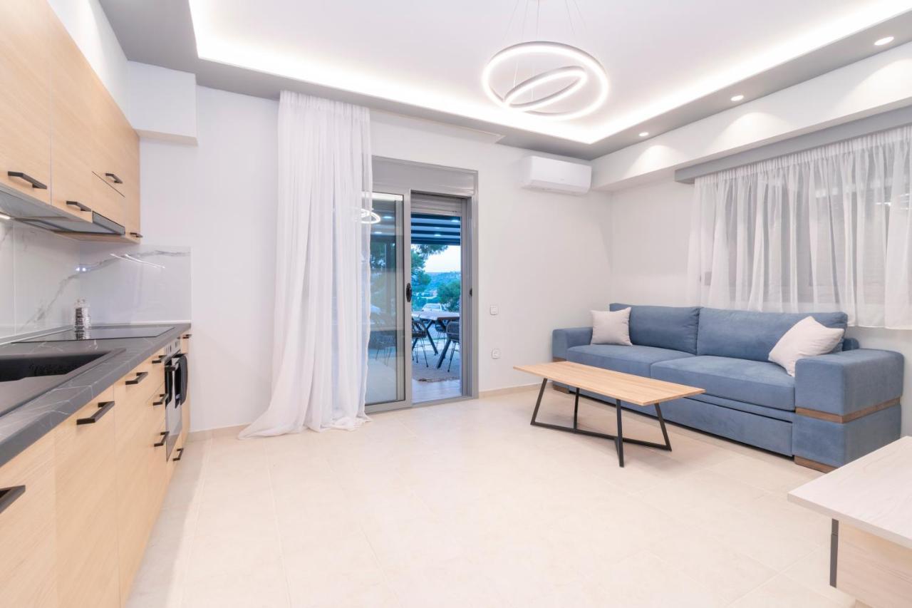 Sithoniars Luxury Ground Floor Apartment With Private Garden Neos Marmaras Exterior foto
