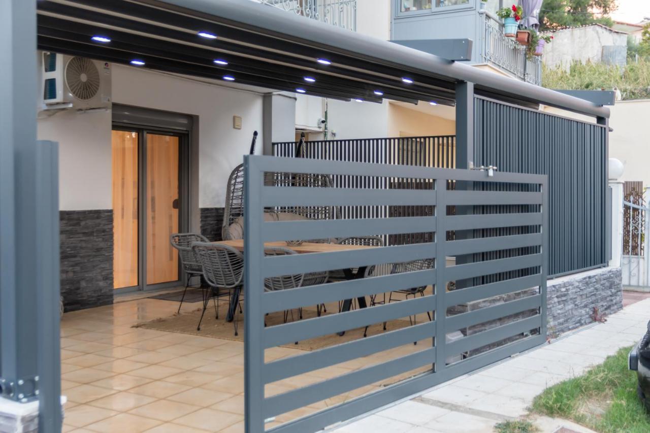 Sithoniars Luxury Ground Floor Apartment With Private Garden Neos Marmaras Exterior foto